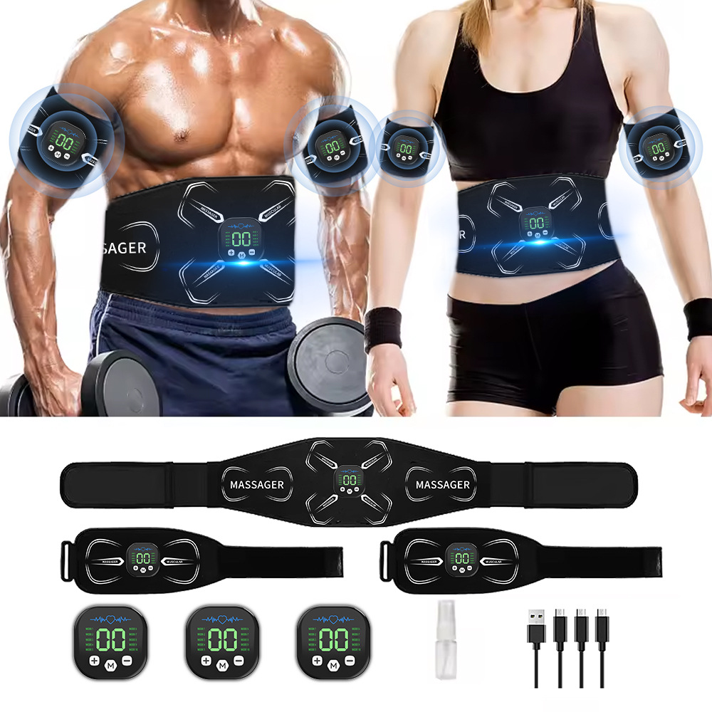 Home Gym Gear - EMS Muscle Stimulator Abdominal Trainer Abs