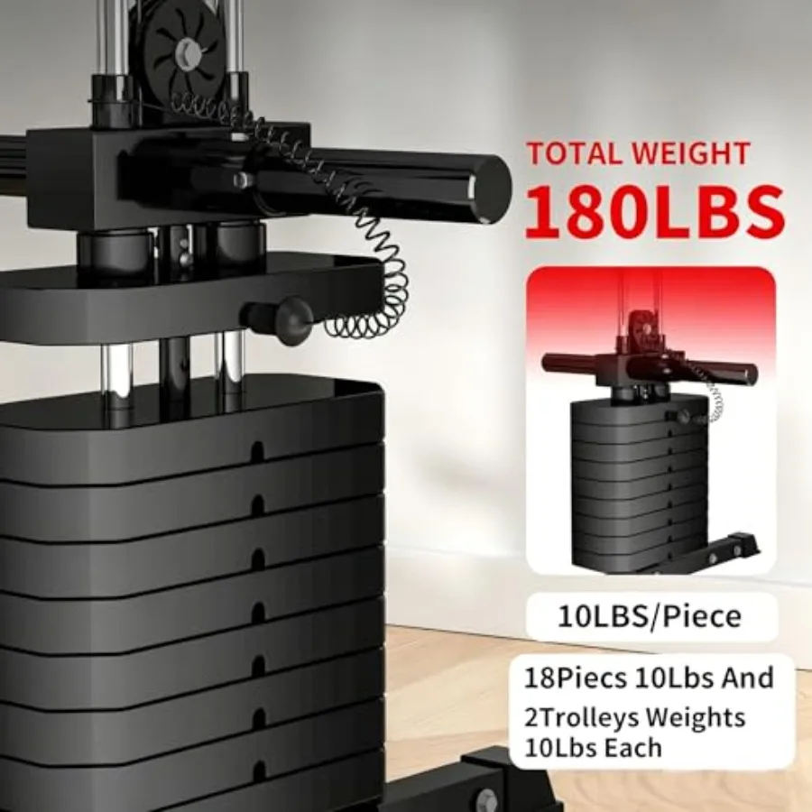 Home gym power cage with cable - Pulley Home Gym 评论和价格