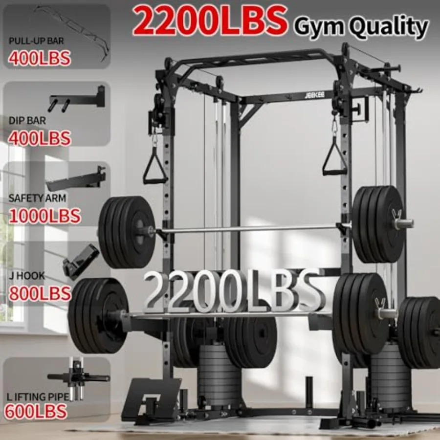 Home gym power cage with cable - Pulley Home Gym 评论和价格