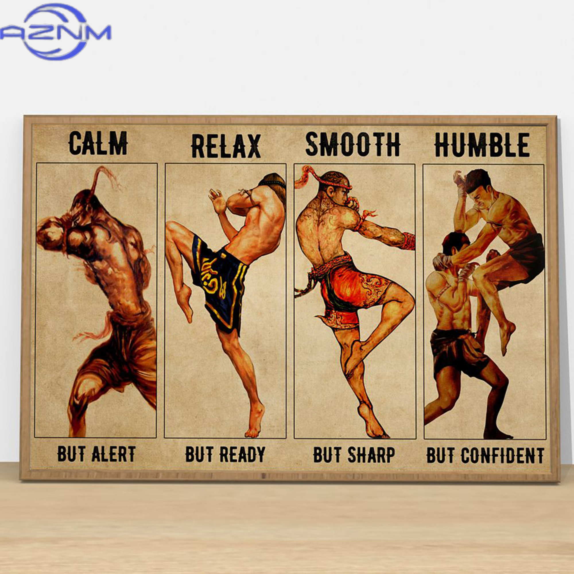 AZNM Four Moves of Muay Thai P - Home Gym Japan 评论和价格