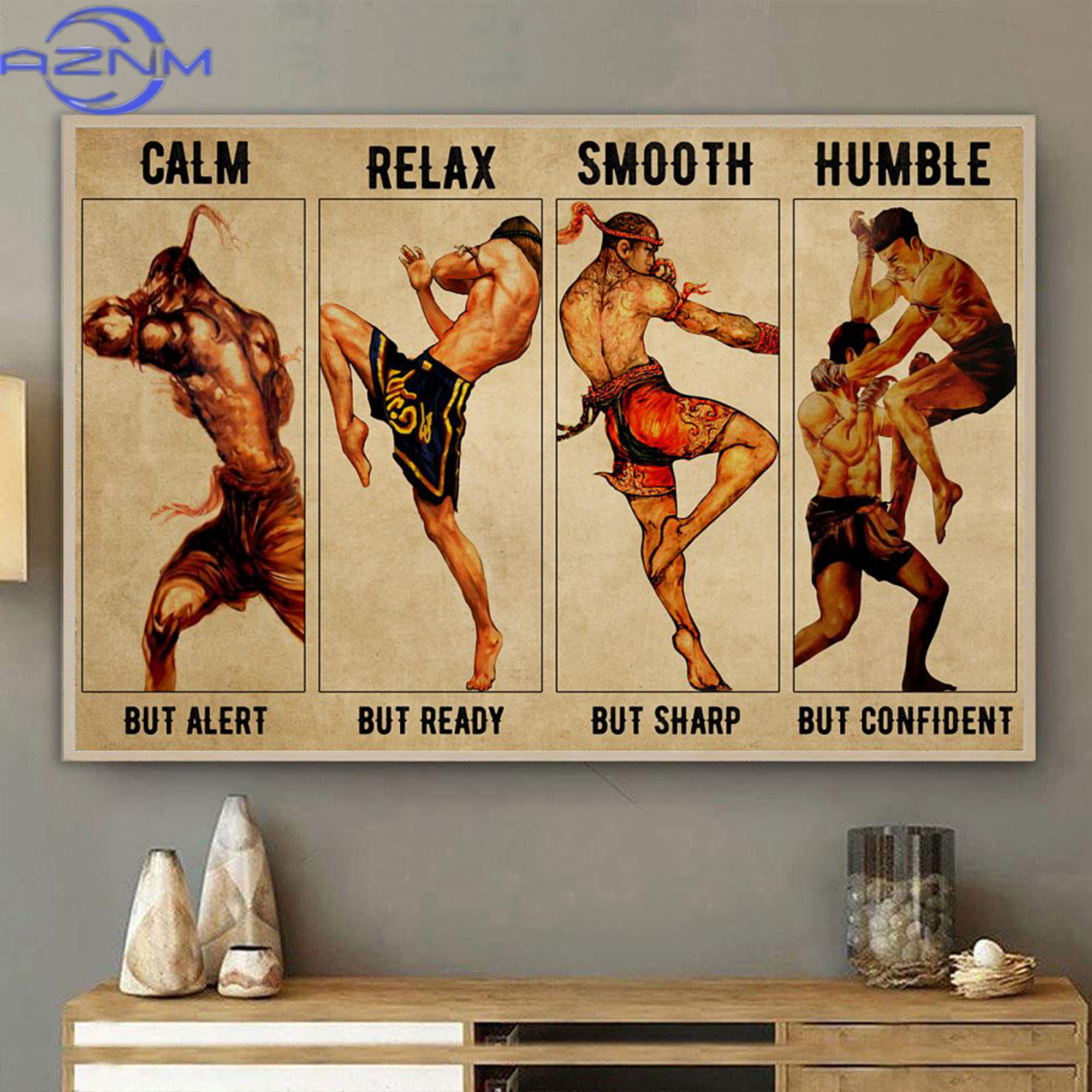 AZNM Four Moves of Muay Thai P - Home Gym Japan 评论和价格
