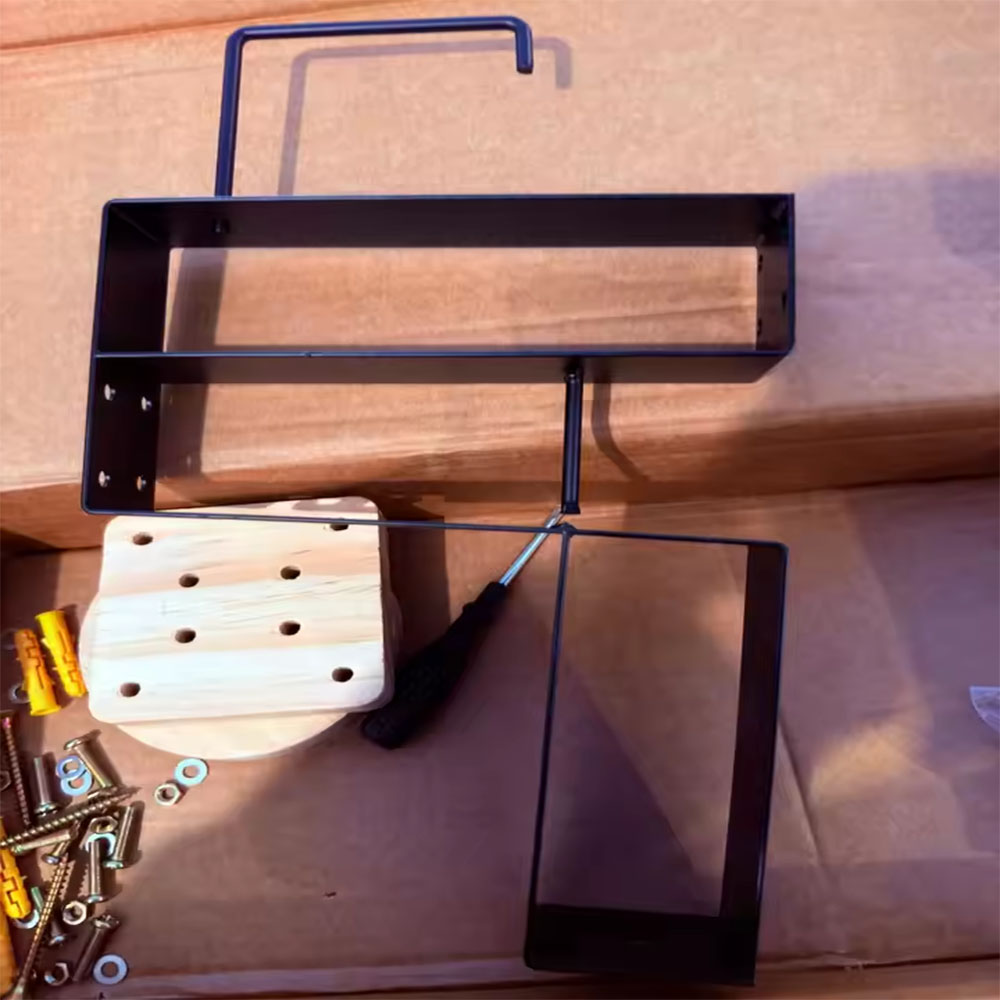 Wood Motorcycle Helmet Holder  - Home Gym Gear 评论和价格