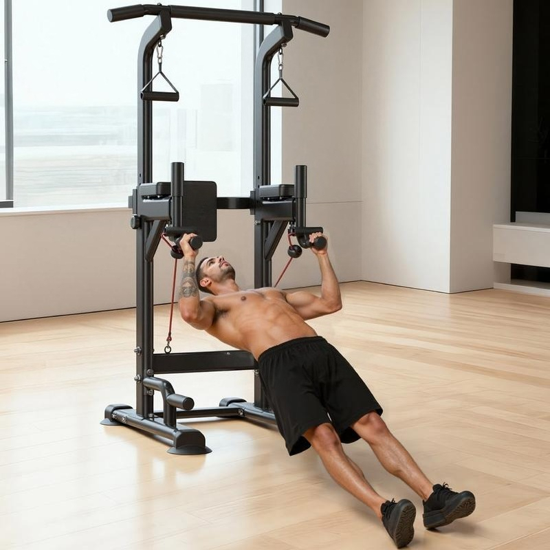 Pull Up Bar, 330 LBS Power Tow - Pull Up Bar Tower 评论和价格