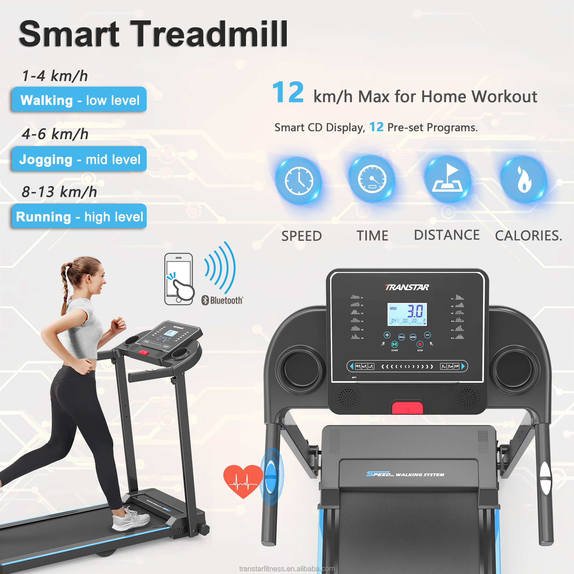 2.5HP Motor Foldable Electric  - Home Gym Tools 评论和价格