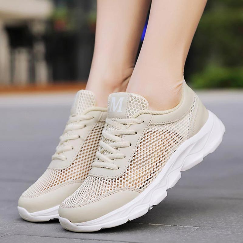 Summer Breathable Sneakers Wom - Home Gym Japan 评论和价格