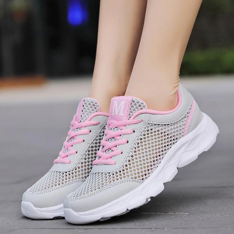 Summer Breathable Sneakers Wom - Home Gym Japan 评论和价格