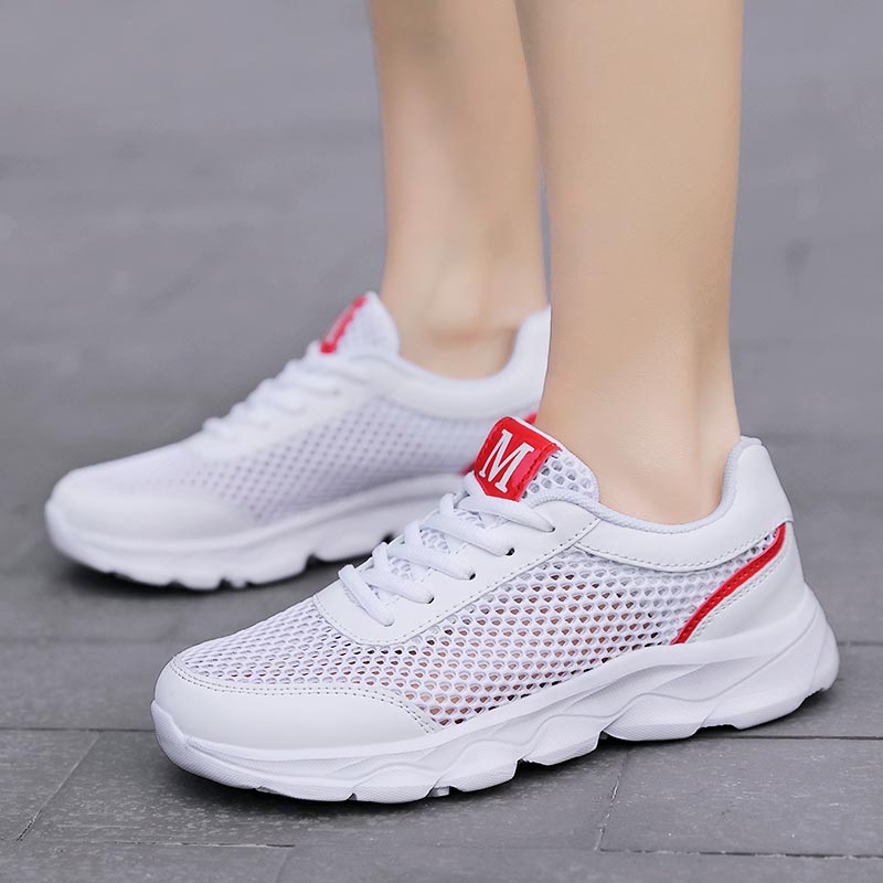 Summer Breathable Sneakers Wom - Home Gym Japan 评论和价格