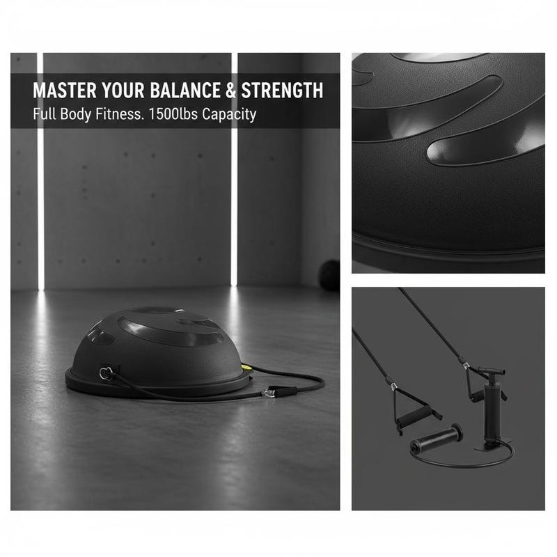Semi-Sphere Balance Trainer 26 - Home Gym Yoga Studio 评论和价格