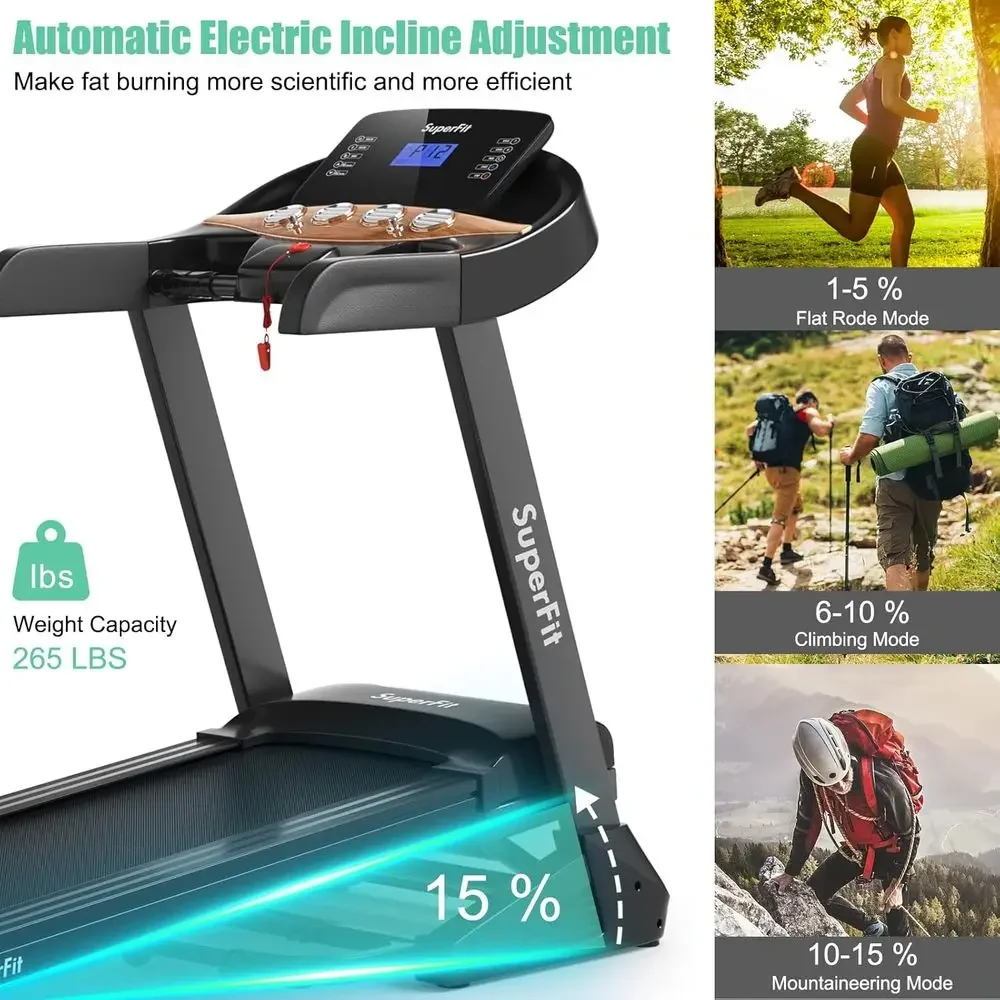 15% Incline Treadmill with App - Home Gym Training Program 评论和价格