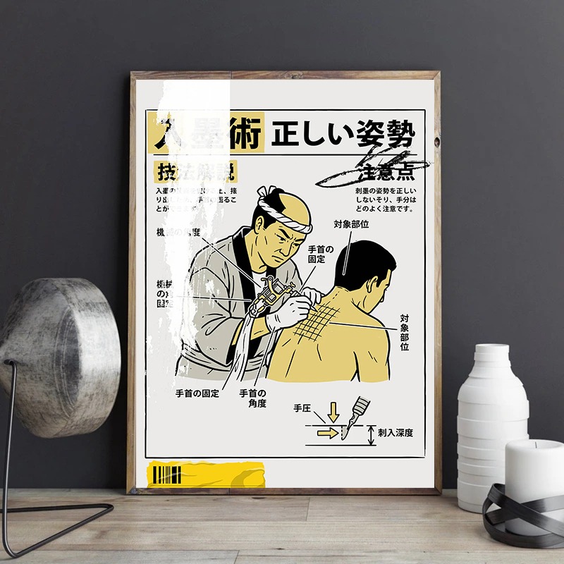 Ink Style Japanese Tattooing T - Home Gym Japan 评论和价格
