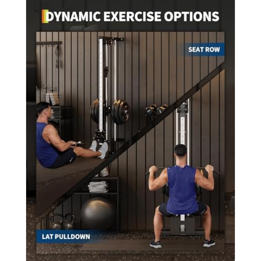 Wall Mount Cable Station for h - Pulley Home Gym 评论和价格
