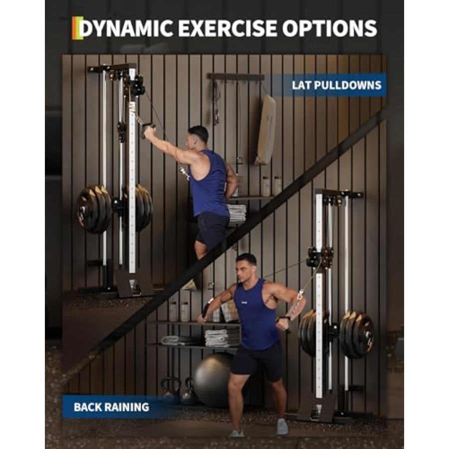 Wall Mount Cable Station for h - Pulley Home Gym 评论和价格