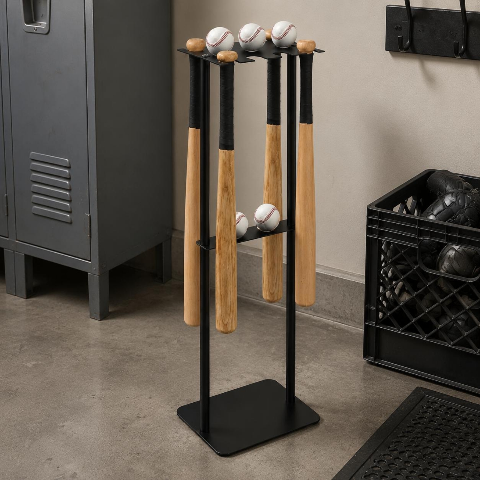Metal Baseball Display Rack Mo - Home Gym Gym 评论和价格