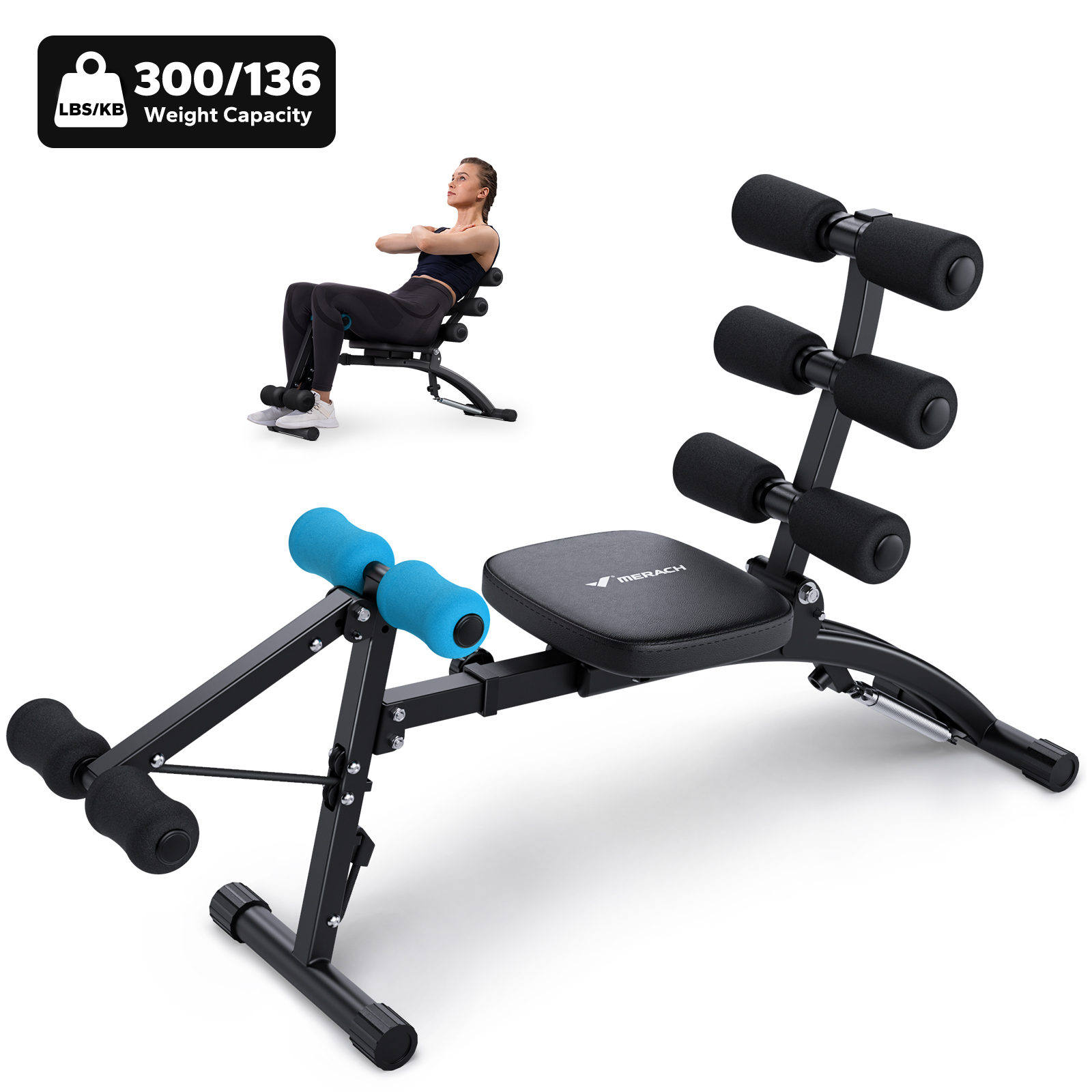 MERACH Ab Machine Multi-Functi - Home Gym Training Program 评论和价格