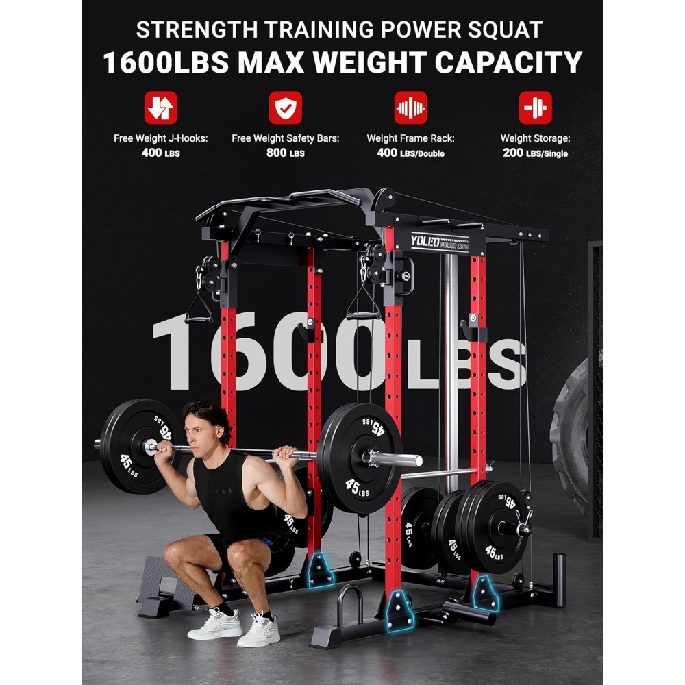 Cable Machine Home Gym 2 in 1, - Pulley Home Gym 评论和价格