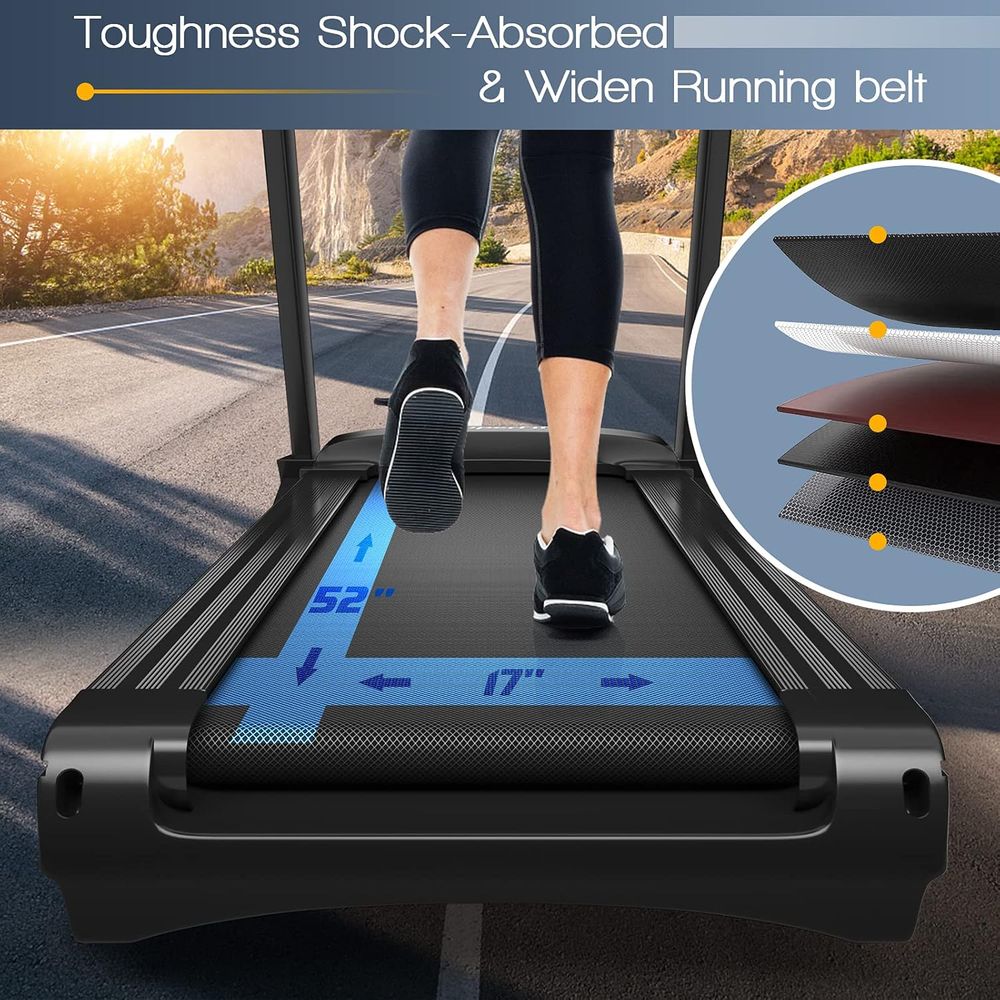 Incline Electric Treadmill wit - Home Gym Training Program 评论和价格