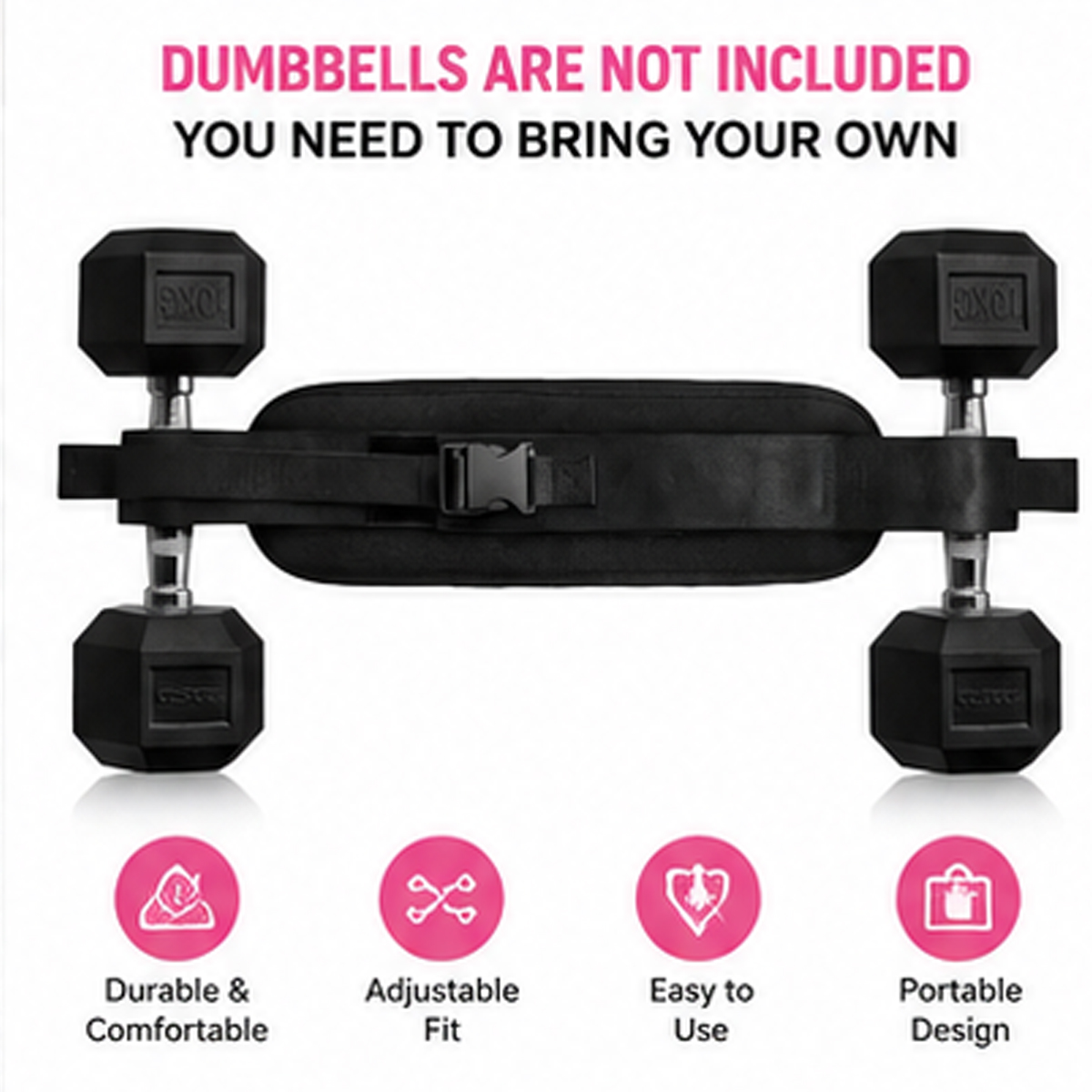 Heavy Duty Nylon Hip Thrust Be - Home Gym Gear 评论和价格