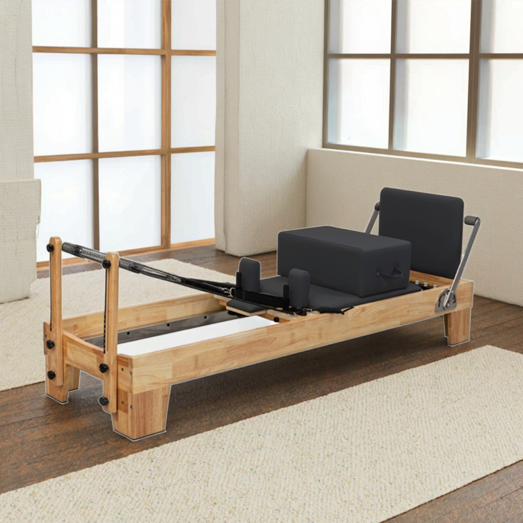 Adjustable Oak Pilates Reforme - Home Gym Yoga Studio 评论和价格