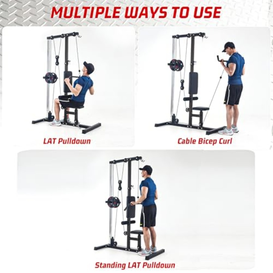 Multi-Functional LAT Pulldown  - Pulley Home Gym 评论和价格