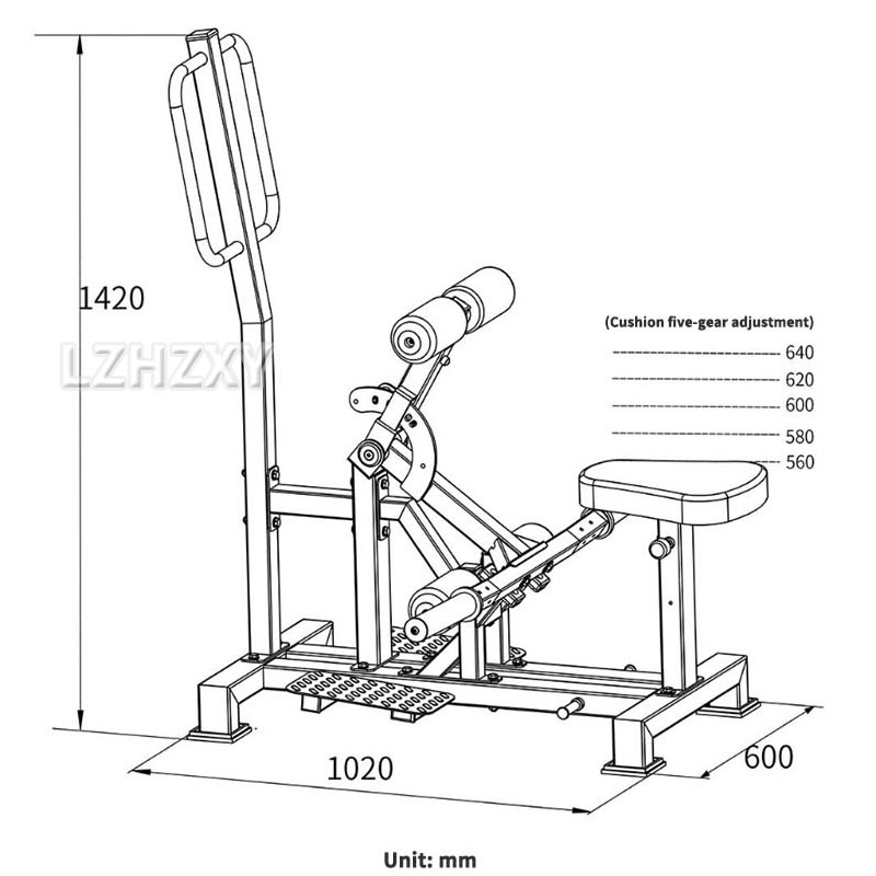 Hip trainer Squatting apparatu - Home Gym Gear 评论和价格