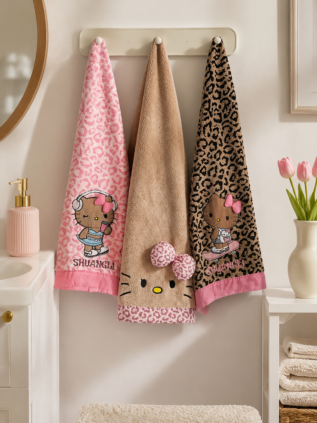 Sanrio Hello Kitty Towel Coral - Home Gym Japan 评论和价格