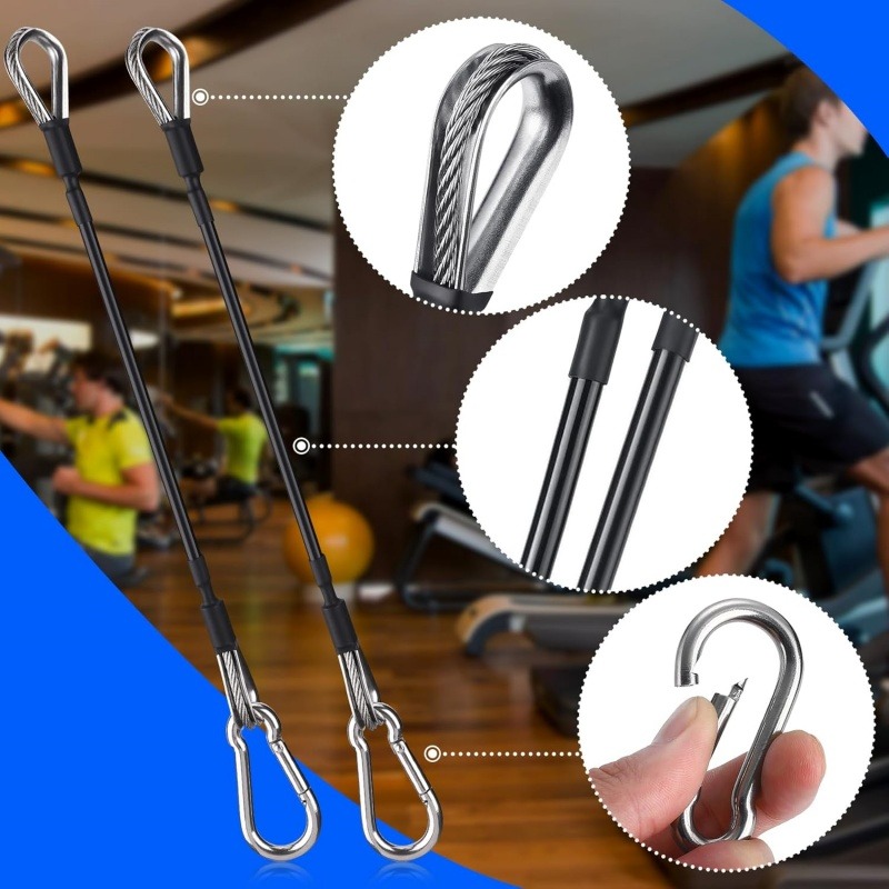 1/2Pcs 25cm Gym Cable Extensio - Home Gym Tools 评论和价格