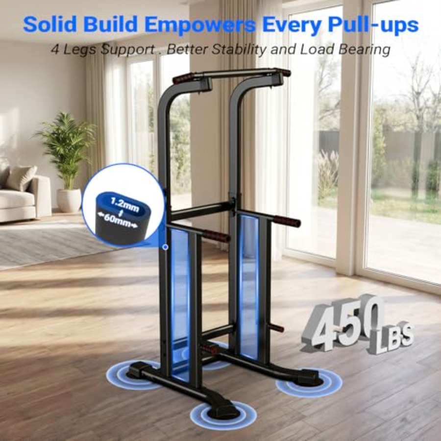 Home gym pull-up bar dip stati - Pull Up Bar Tower 评论和价格