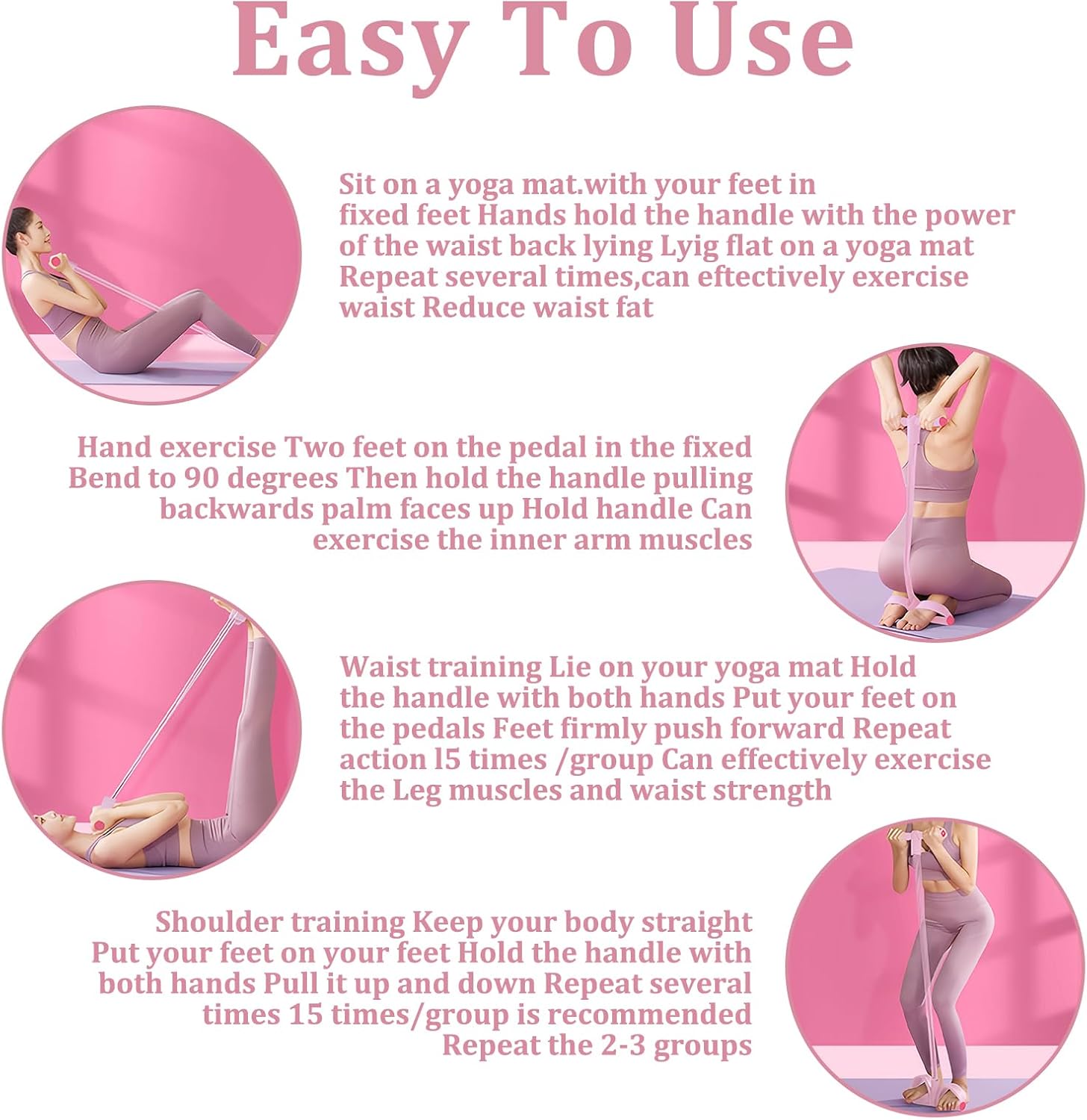 Portable Pilates Magic Circle  - Home Gym Gear 评论和价格