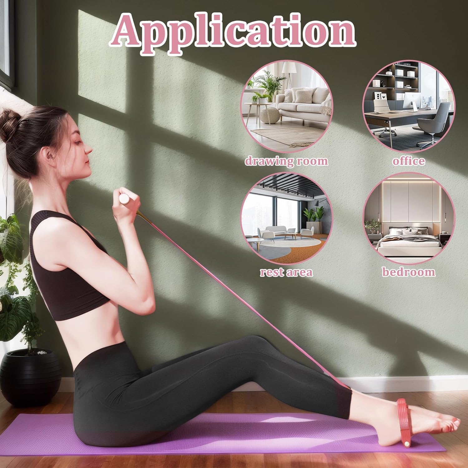 Portable Pilates Magic Circle  - Home Gym Gear 评论和价格