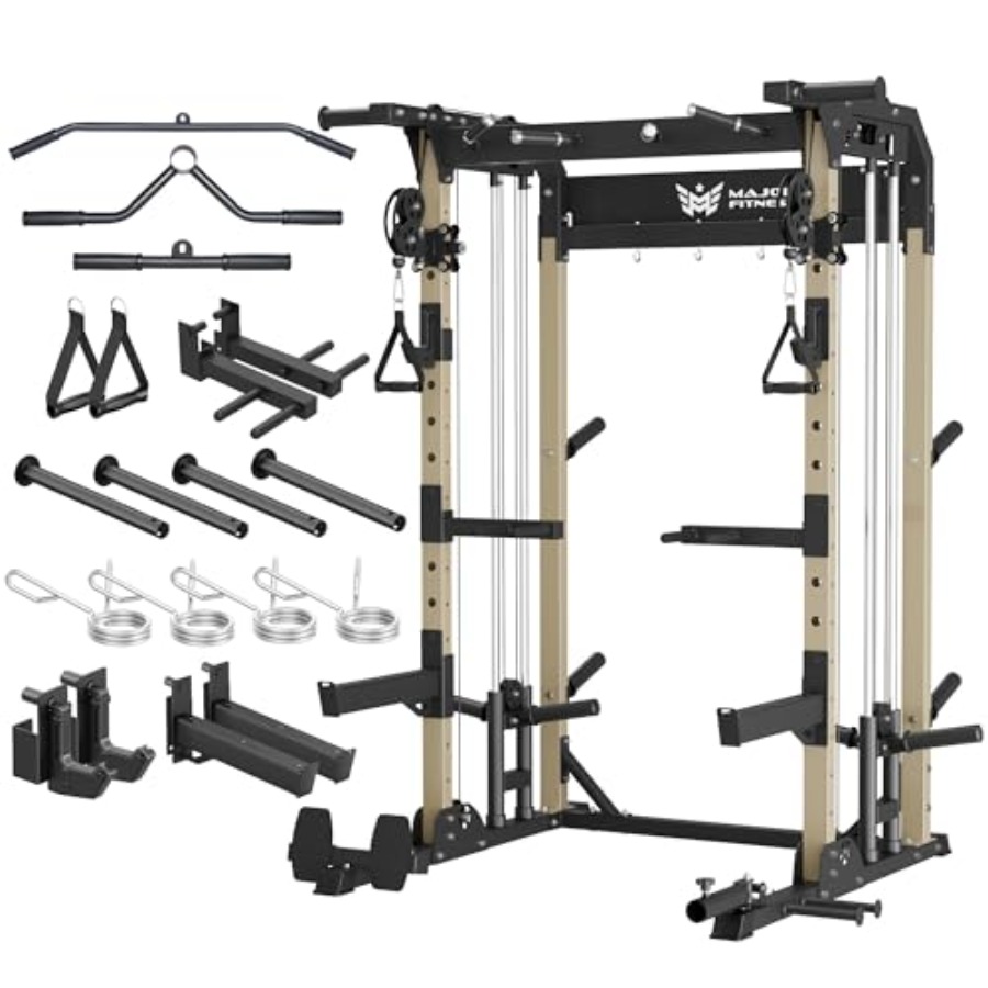 Home gym strength training: he - Pulley Home Gym 评论和价格