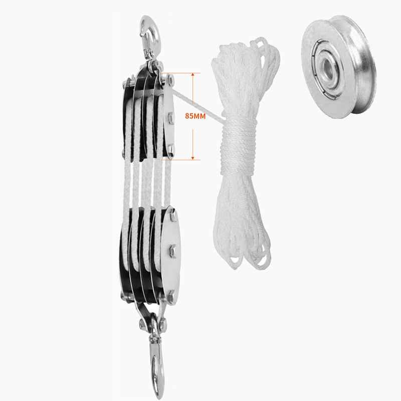 270° Rotatable Rope Pulley Blo - Pull Up Bar Tower 评论和价格