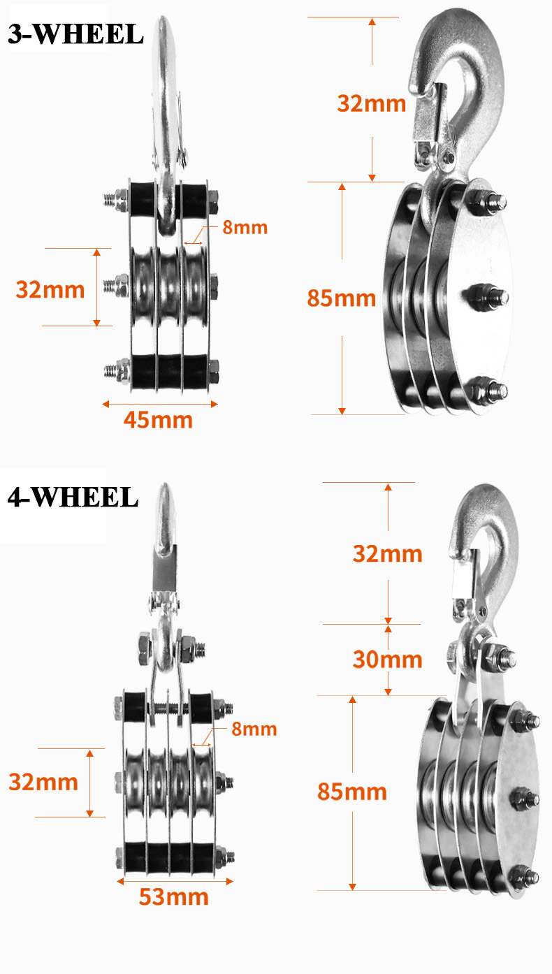 270° Rotatable Rope Pulley Blo - Pull Up Bar Tower 评论和价格