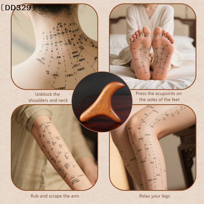 1 PCS Neck Foot Sandalwood Tri - Home Gym Tools 评论和价格